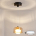 BRILAGI - AURA LUX LED RGB+CCT Dimmable Cable Pendant 1xGX53/14W/230V 2700-6500K Wi-Fi Tuya Black/Gold