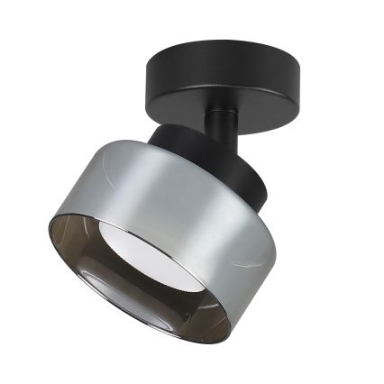 Brilagi - AURA LUX Spotlight 1xGX53/30W/230V Ø 13 cm Black/Smoked