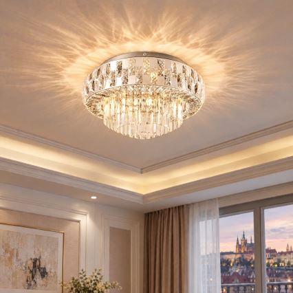BRILAGI - AURELIA Ceiling Light 5xE14/40W/230V Ø 50 cm, Polished Chrome