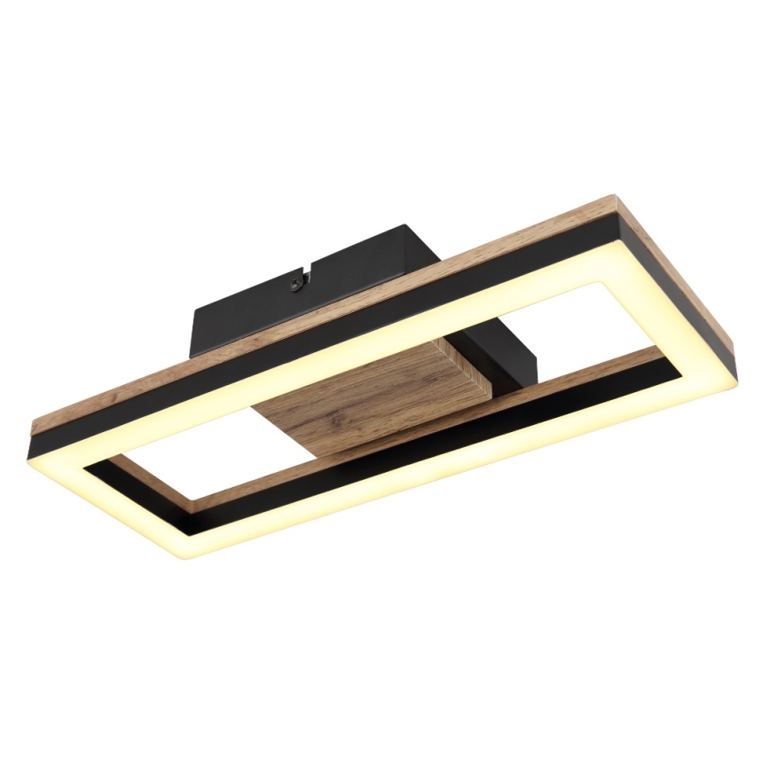 Brilagi - LED Dimmable Ceiling Light VELVET SQUARE LED/24W/230V 43x43 cm 3000/4000/6500K + Remote Control Pink