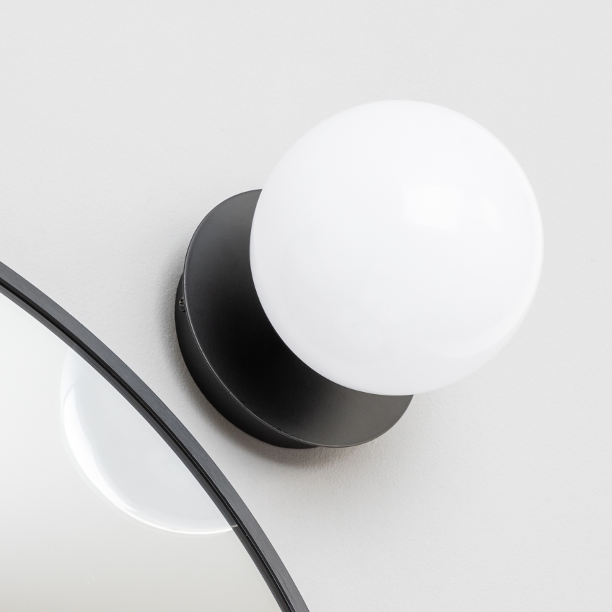 Brilagi - BALL LED Bathroom Wall Light LED/6W/230V 3000/4000/6500K IP44 Black