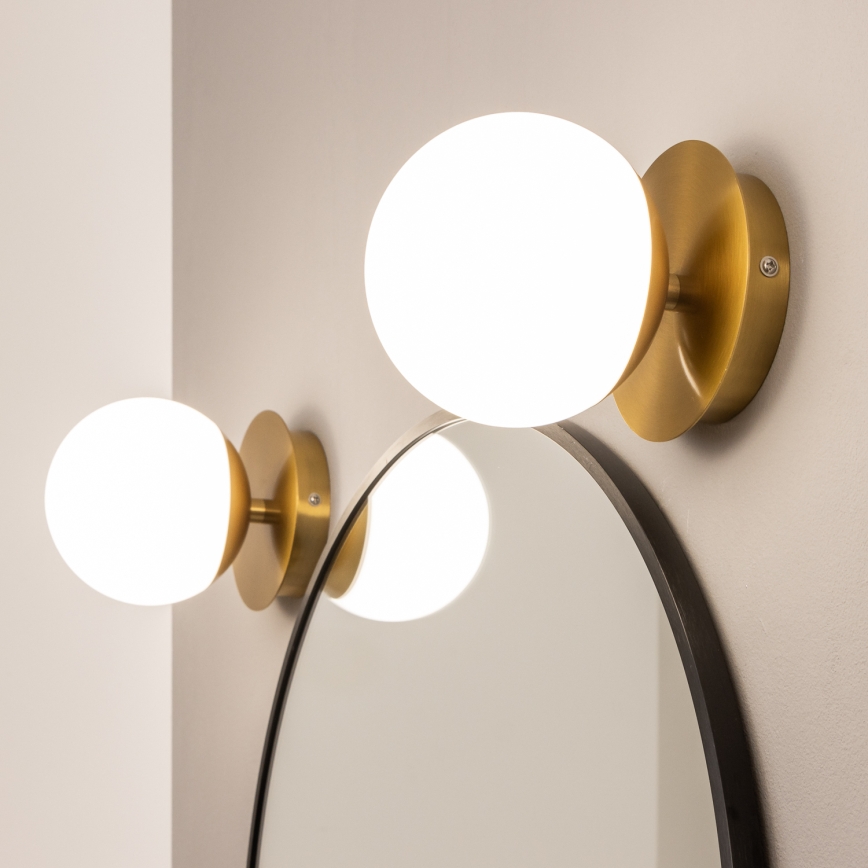 Brilagi - LED Bathroom Wall Light BALL LED/6W/230V 3000/4000/6500K IP44 Gold