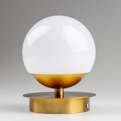 Brilagi - LED Bathroom Wall Light BALL LED/6W/230V 3000/4000/6500K IP44 Gold