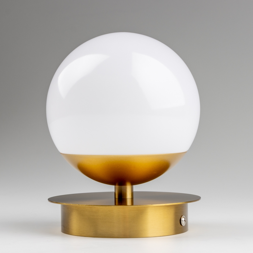 Brilagi - LED Bathroom Wall Light BALL LED/6W/230V 3000/4000/6500K IP44 Gold