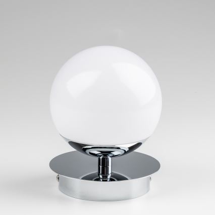 Brilagi - LED Bathroom Wall Light BALL LED/6W/230V 3000/4000/6500K IP44 Polished Chrome