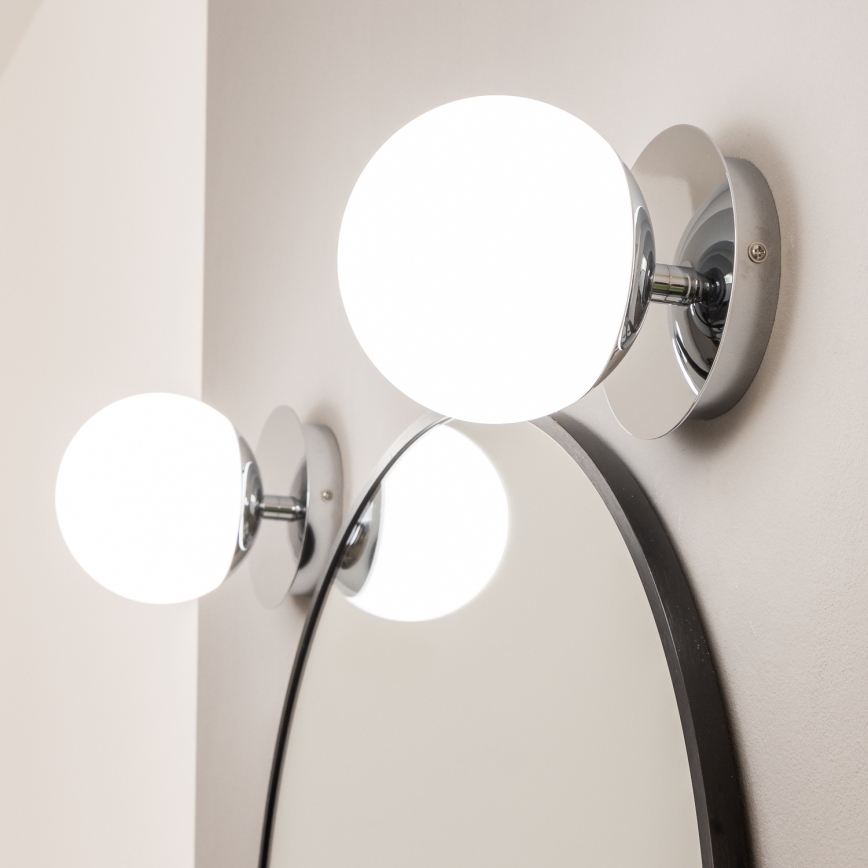 Brilagi - LED Bathroom Wall Light BALL LED/6W/230V 3000/4000/6500K IP44 Polished Chrome