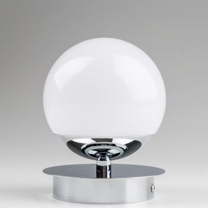 Brilagi - LED Bathroom Wall Light BALL LED/6W/230V 3000/4000/6500K IP44 Polished Chrome