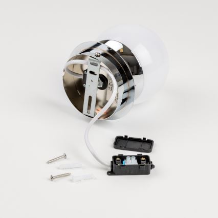 Brilagi - LED Bathroom Wall Light BALL LED/6W/230V 3000/4000/6500K IP44 Polished Chrome