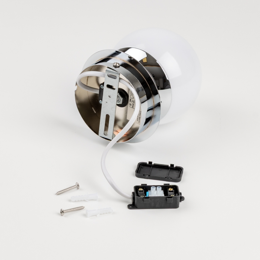 Brilagi - LED Bathroom Wall Light BALL LED/6W/230V 3000/4000/6500K IP44 Polished Chrome