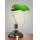 Brilagi - BANK OFFICE Desk Lamp 1xE27/60W/230V Black/Silver/Green