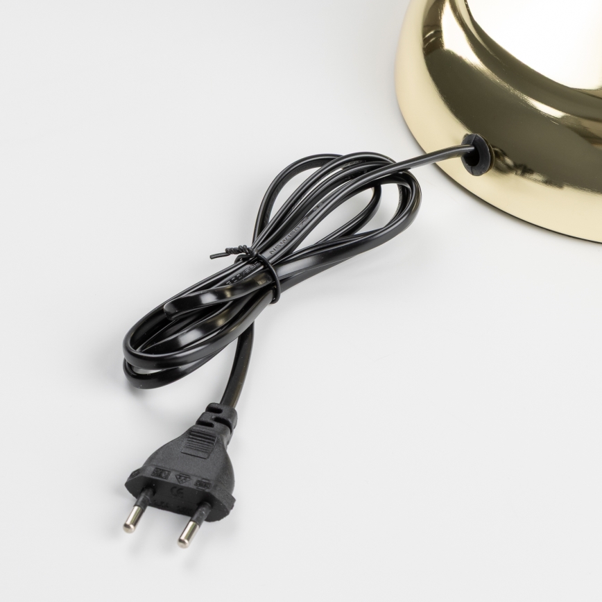 Brilagi - BANK OFFICE Desk Lamp 1xE27/60W/230V Gold/Green