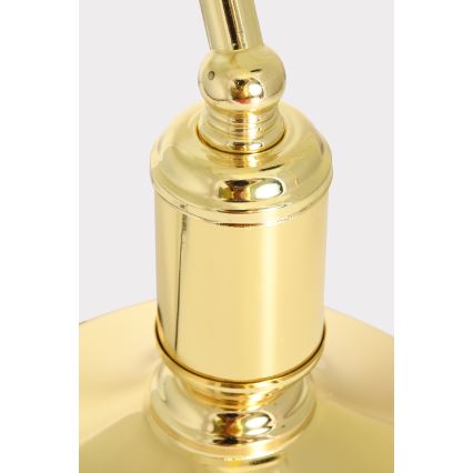 Brilagi - BANK OFFICE Table Lamp 1xE27/60W/230V gold/white