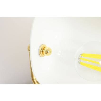 Brilagi - BANK OFFICE Table Lamp 1xE27/60W/230V gold/white