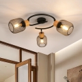 BRILAGI - BASKLITE Spotlight 3xE27/15W/230V Wood/Black