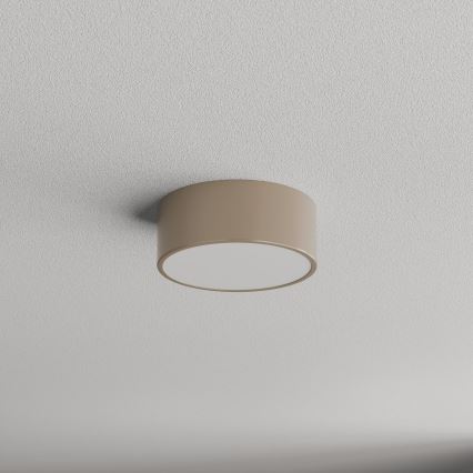 Brilagi - Bathroom ceiling light CLARE 1xE27/24W/230V d. 20 cm IP54 beige