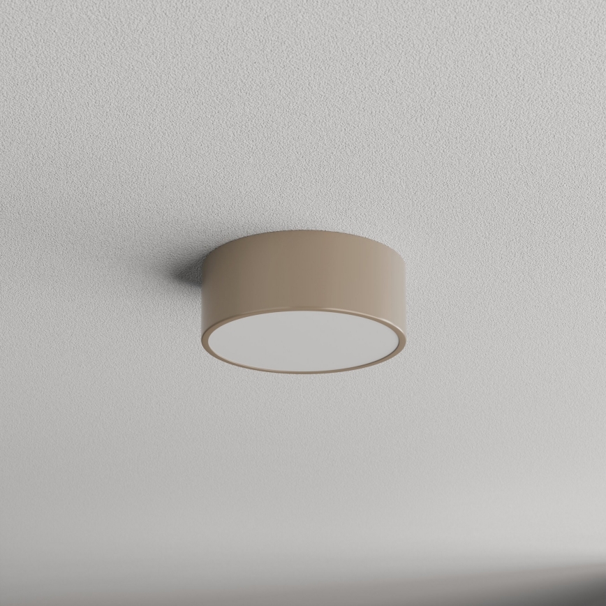 Brilagi - Bathroom ceiling light CLARE 1xE27/24W/230V d. 20 cm IP54 beige