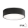 Brilagi - Bathroom ceiling light CLARE 2xE27/24W/230V d. 30 cm black IP54