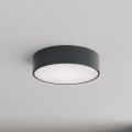 Brilagi - Bathroom ceiling light CLARE 2xE27/24W/230V Ø 30 cm anthracite IP54
