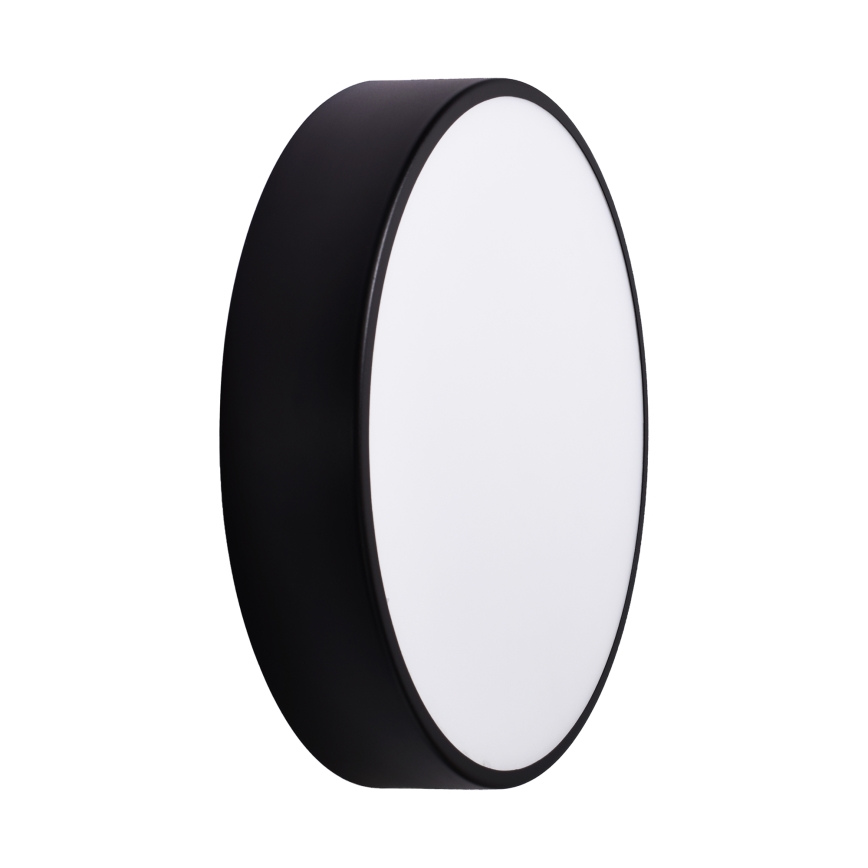 Brilagi - Bathroom ceiling light CLARE 3xE27/24W/230V d. 40 cm black IP54