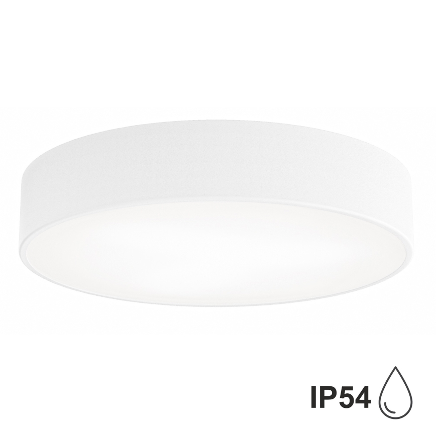 Brilagi - Bathroom ceiling light CLARE 3xE27/24W/230V d. 40 cm white IP54