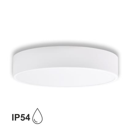 Brilagi - Bathroom ceiling light CLARE 3xE27/24W/230V d. 40 cm white IP54