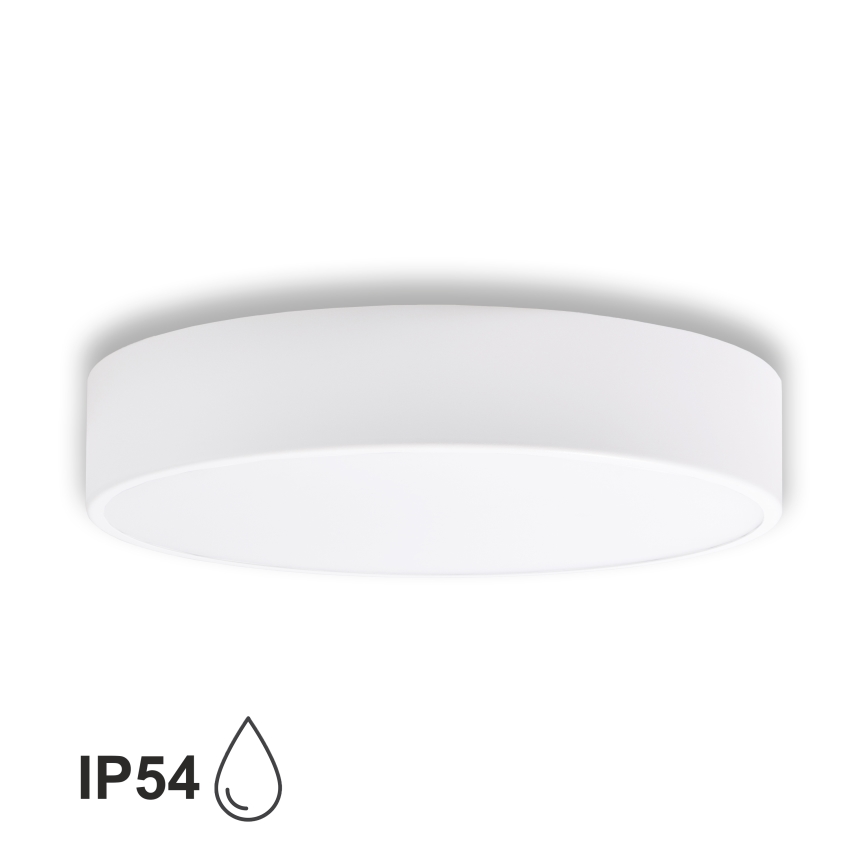 Brilagi - Bathroom ceiling light CLARE 3xE27/24W/230V d. 40 cm white IP54