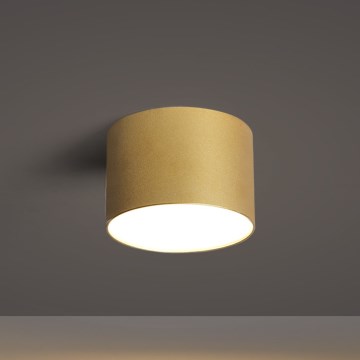 BRILAGI - Bathroom ceiling light FORIS LED/9W/230V Ø 9 cm gold IP44 CRI 90