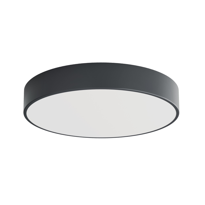 BRILAGI - CLARE bathroom ceiling light with motion and dusk sensor 4xE27/24W/230V Ø 50 cm anthracite IP54