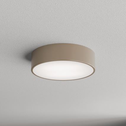 Brilagi - Bathroom ceiling light with sensor CLARE 2xE27/48W/230V d. 30 cm IP54 beige
