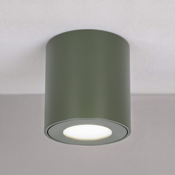 BRILAGI - Bathroom spotlight MIA 1xGU10/30W/230V 60x82 mm 84x80 mm dark green IP54