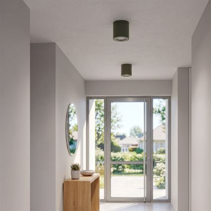 BRILAGI - Bathroom spotlight MIA 1xGU10/30W/230V 60x82 mm 84x80 mm dark green IP54