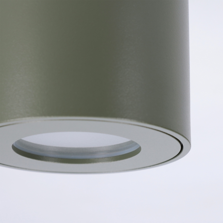 BRILAGI - Bathroom spotlight MIA 1xGU10/30W/230V 60x82 mm 84x80 mm dark green IP54
