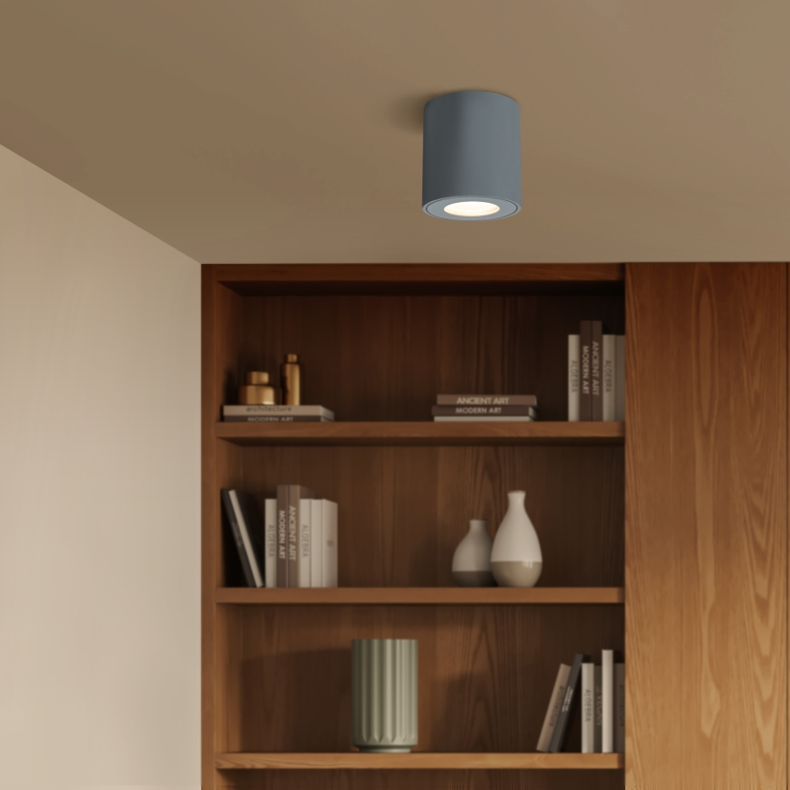 Brilagi - Bathroom spotlight MIA 1xGU10/30W/230V 84x80 mm anthracite IP54