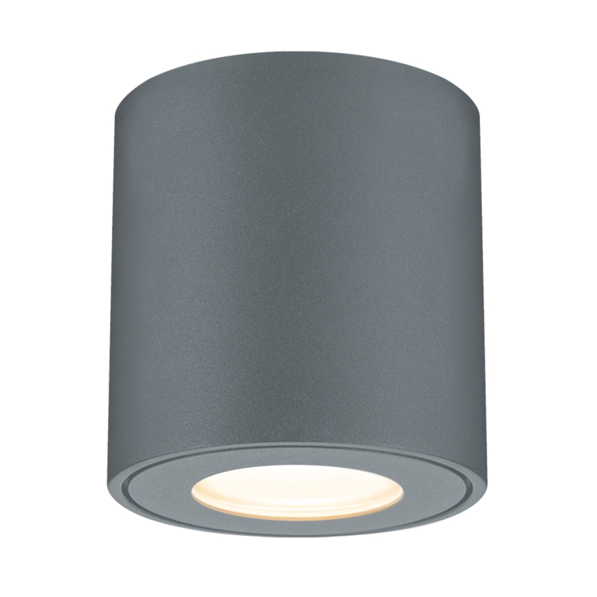 Brilagi - Bathroom spotlight MIA 1xGU10/30W/230V 84x80 mm anthracite IP54