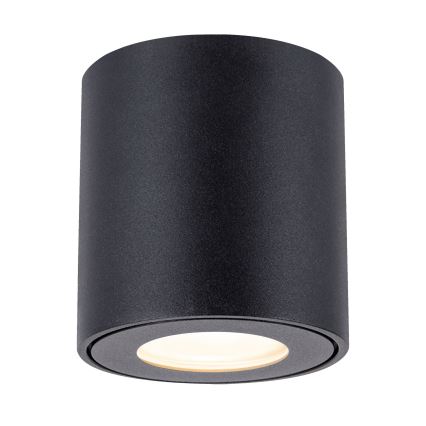 Brilagi - Bathroom spotlight MIA 1xGU10/30W/230V 84x80 mm black IP54