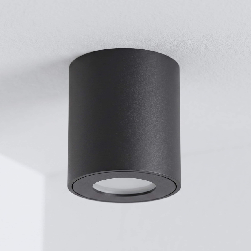 BRILAGI - Bathroom spotlight MIA 1xGU10/30W/230V 84x80 mm black IP54