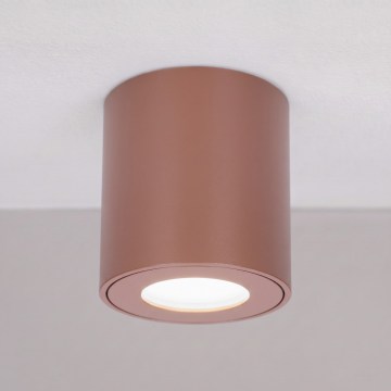 BRILAGI - Bathroom spotlight MIA 1xGU10/30W/230V 84x80 mm brown IP54