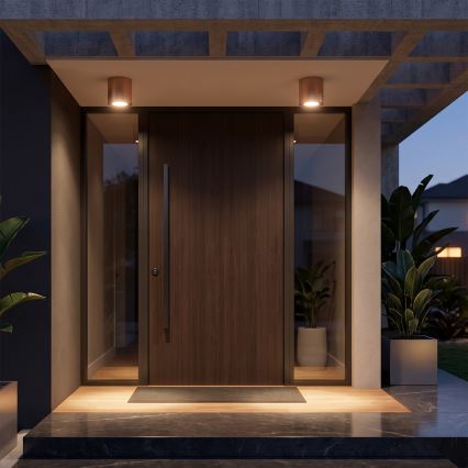 BRILAGI - Bathroom spotlight MIA 1xGU10/30W/230V 84x80 mm brown IP54
