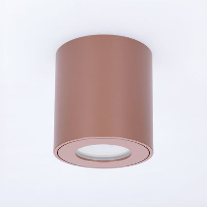 BRILAGI - Bathroom spotlight MIA 1xGU10/30W/230V 84x80 mm brown IP54
