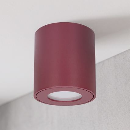 BRILAGI - Bathroom spotlight MIA 1xGU10/30W/230V 84x80 mm burgundy IP54