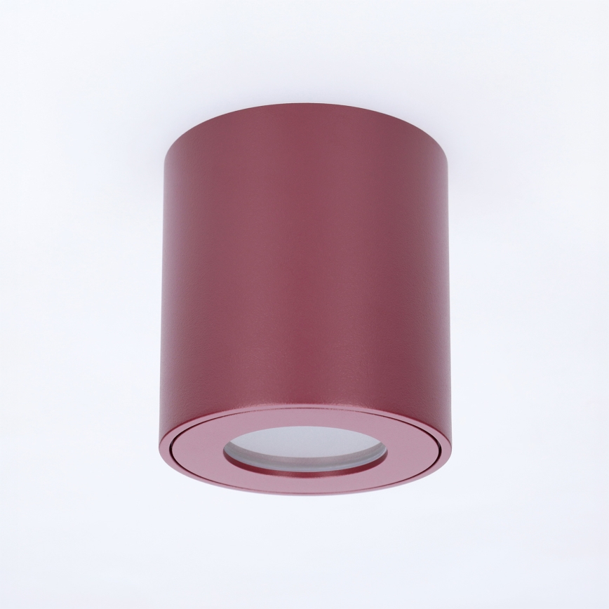 BRILAGI - Bathroom spotlight MIA 1xGU10/30W/230V 84x80 mm burgundy IP54