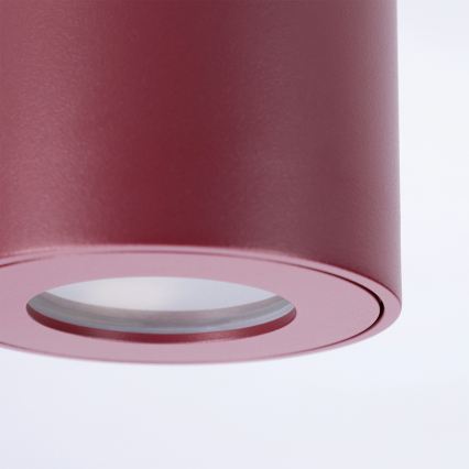 BRILAGI - Bathroom spotlight MIA 1xGU10/30W/230V 84x80 mm burgundy IP54