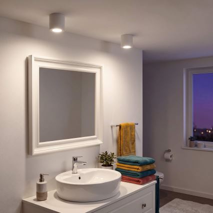 BRILAGI - Bathroom spotlight MIA 1xGU10/30W/230V 84x80 mm white IP54