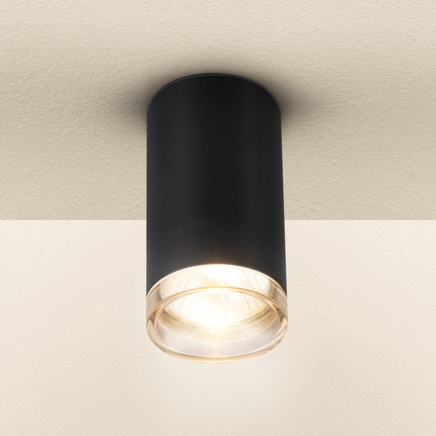 Brilagi - Bathroom spotlight SELE 1xGU10/30W/230V IP44 black