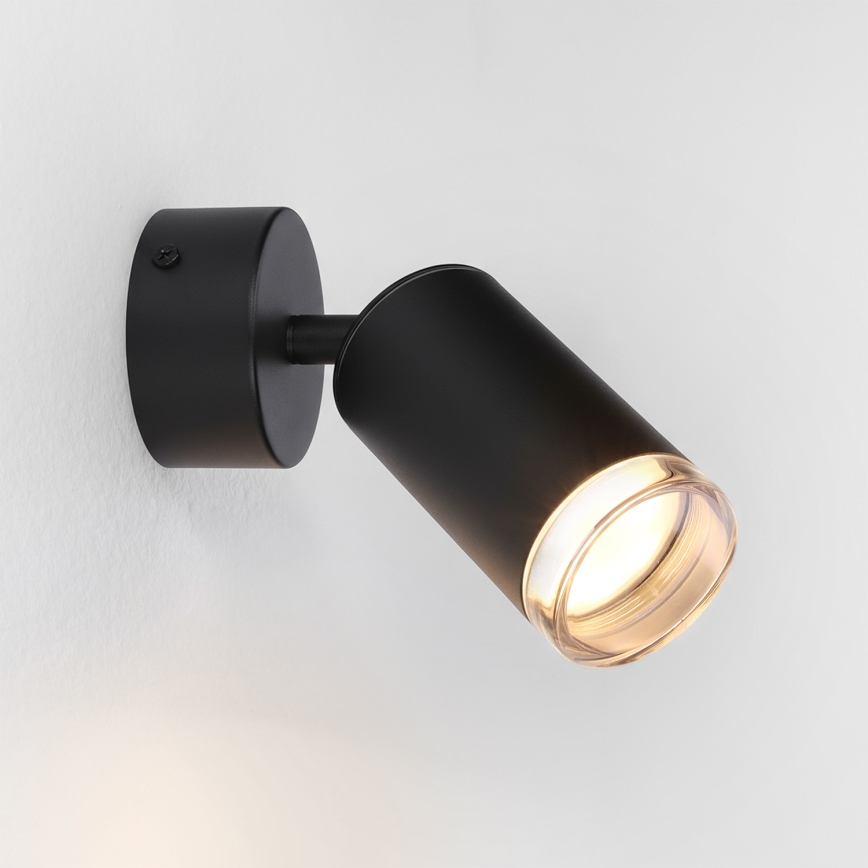 Brilagi - Bathroom spotlight SELE 1xGU10/30W/230V IP44 black