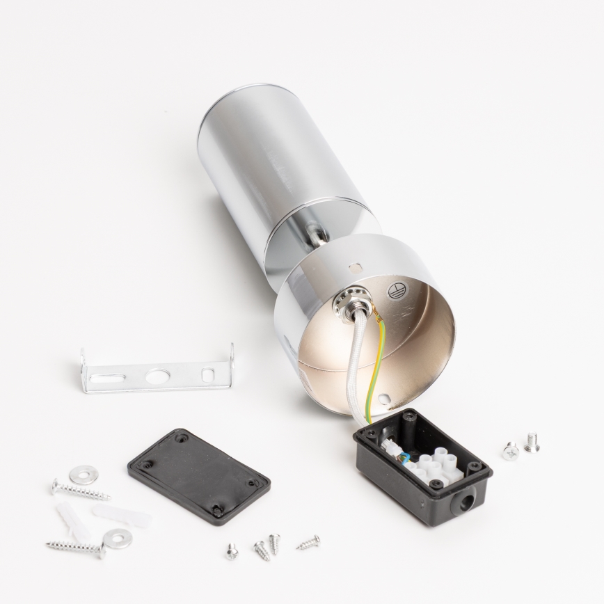 Brilagi - Bathroom spotlight SELE 1xGU10/30W/230V IP44 shiny chrome