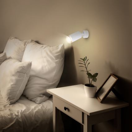 Brilagi - Bathroom spotlight SELE 1xGU10/30W/230V IP44 white