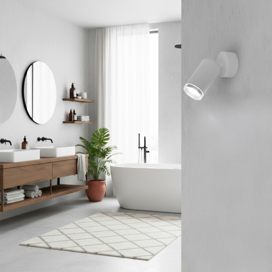 BRILAGI - Bathroom spotlight SELE 1xGU10/30W/230V IP44 white