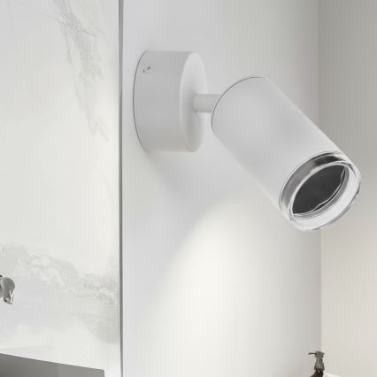 Brilagi - Bathroom spotlight SELE 1xGU10/30W/230V IP44 white