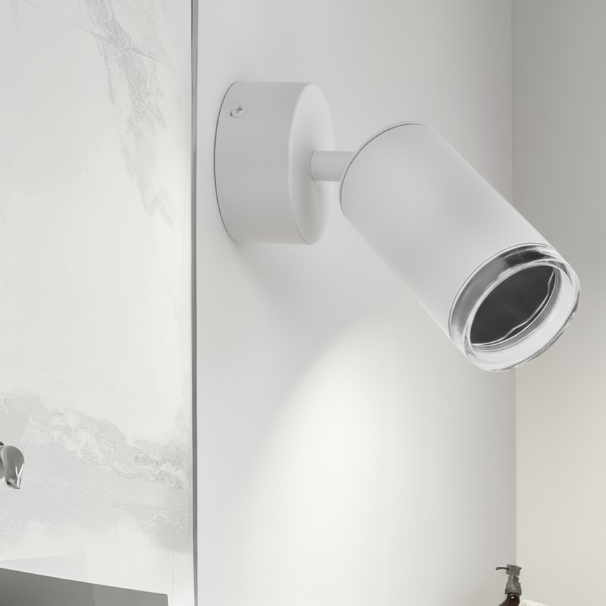 Brilagi - Bathroom spotlight SELE 1xGU10/30W/230V IP44 white
